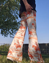 Load image into Gallery viewer, Retro Western Flare Pants
