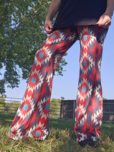 Load image into Gallery viewer, Sedona Aztec Flare Pants
