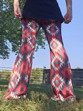 Load image into Gallery viewer, Sedona Aztec Flare Pants
