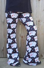 Load image into Gallery viewer, Vegas Casino Gambling Flare Pants
