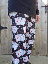Load image into Gallery viewer, Vegas Casino Gambling Flare Pants
