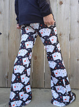 Load image into Gallery viewer, Vegas Casino Gambling Flare Pants
