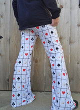 Load image into Gallery viewer, Vegas Casino Flare Pants
