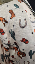 Load image into Gallery viewer, Rodeo Cowboy Print Lightweight Cardigan

