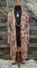 Load image into Gallery viewer, Vintage Rodeo Poster Lightweight Cardigan
