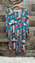 Load image into Gallery viewer, Boots Cactus Hats Oversized Sleep Shirt
