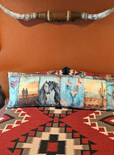 Load image into Gallery viewer, Baha Ranch Turquoise Dreams Body Pillow Cover Made in America
