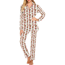 Load image into Gallery viewer, Christmas Highland Women's Western Pajama Set
