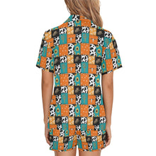 Load image into Gallery viewer, Western Patchwork Women&#39;s Western Pajama Set
