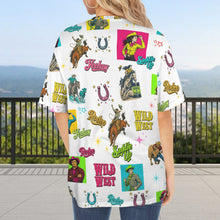 Load image into Gallery viewer, Baha Ranch The Last Roundup Oversized T Shirt
