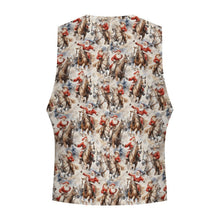 Load image into Gallery viewer, Western Santa Christmas Men's Vest
