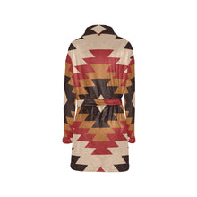 Load image into Gallery viewer, Red Aztec Women&#39;s Western Bath Robe
