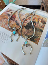 Load image into Gallery viewer, The Naja on Navajo Pearls Necklace
