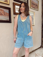 Load image into Gallery viewer, The Danvers Denim Romper
