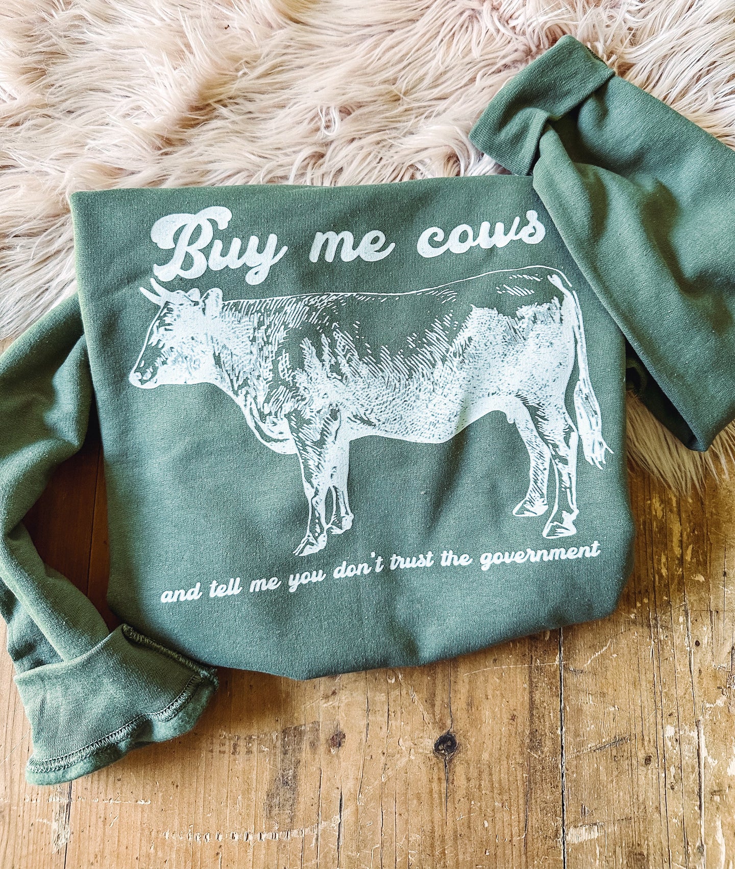 Buy Me Cows - Graphic Top
