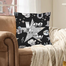 Load image into Gallery viewer, Baha Ranch YEEHAW Velvety Soft Pillow Case Made in America
