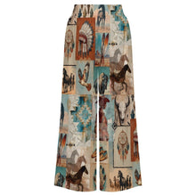 Load image into Gallery viewer, Baha Ranch Bohemian Dreams High Waisted Wide Leg Pants Inclusive Sizing

