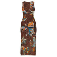 Load image into Gallery viewer, Cowboy Treasures Bodycon Maxi Dress
