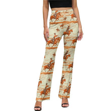 Load image into Gallery viewer, Retro Western Flare Pants
