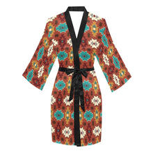 Load image into Gallery viewer, Old Aztec Women&#39;s Lounge Kimono Robe
