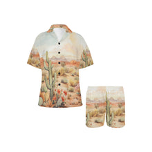 Load image into Gallery viewer, Watercolor Desert Women&#39;s Western Pajama Set

