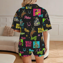 Load image into Gallery viewer, Baha Ranch The Last Roundup Short Pajama Set Made in America
