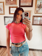 Load image into Gallery viewer, The Finley Top in Hot Pink

