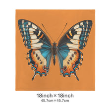 Load image into Gallery viewer, Baha Ranch Butterfly Velvety Soft Pillow Cover Made in America
