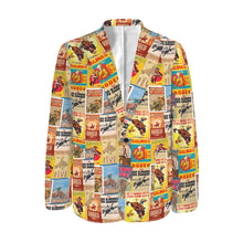 Load image into Gallery viewer, Men&#39;s Vintage Rodeo Poster Blazer
