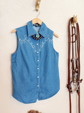 Load image into Gallery viewer, The Dallas Days Denim Top
