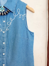 Load image into Gallery viewer, The Dallas Days Denim Top
