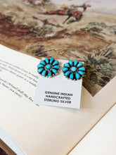 Load image into Gallery viewer, The Rusk Earrings Brighter Blue
