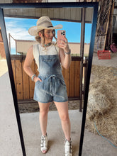 Load image into Gallery viewer, The Durango Denim Romper EXTRA SMALL
