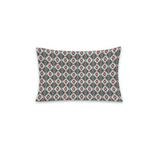 Load image into Gallery viewer, Baha Ranch Teal Aztec Pillowcase Made in America
