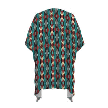 Load image into Gallery viewer, Southwestern Aztec Duster Kimono Coverup

