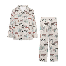 Load image into Gallery viewer, Cattle Drive Girl&#39;s Western Pajama Set
