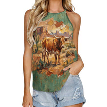 Load image into Gallery viewer, Desert Longhorn Tank Top
