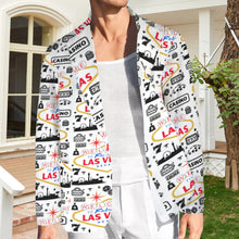 Load image into Gallery viewer, Yeehaw Cowboy Vegas Mens Western Blazer
