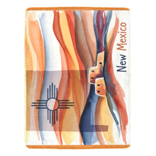 Load image into Gallery viewer, New Mexico Throw Ultra-Soft Micro Fleece Blanket 60" x 80" Made in America
