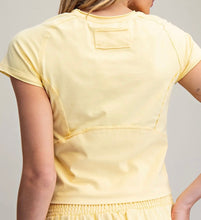 Load image into Gallery viewer, The Finley Top in Butter Yellow
