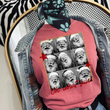Load image into Gallery viewer, Oh what fun santa polaroid tee or sweatshirt
