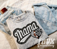 Load image into Gallery viewer, FAUX Varsity Mama Sweatshirt

