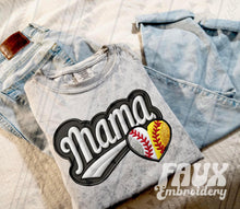 Load image into Gallery viewer, FAUX Varsity Mama
