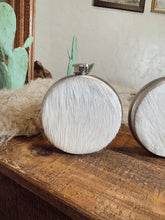 Load image into Gallery viewer, Cowhide Flask
