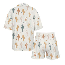 Load image into Gallery viewer, Baha Ranch Cactus Print Women's Pajama set Made in America
