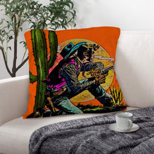 Load image into Gallery viewer, Wild West Cowboy Throw Pillow Case
