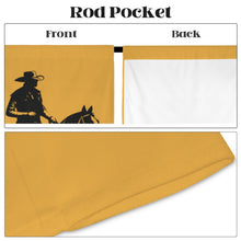 Load image into Gallery viewer, Desert Cowboy Window Curtain 52"x63" Made in America
