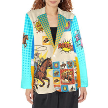 Load image into Gallery viewer, Baha Ranch The Comic Corral Cowgirl Western Rodeo Blazer

