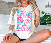 Load image into Gallery viewer, Groovy Floral Awareness Tee
