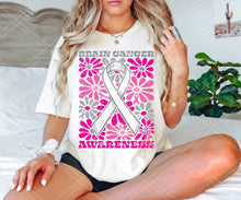 Load image into Gallery viewer, Groovy Floral Awareness Tee
